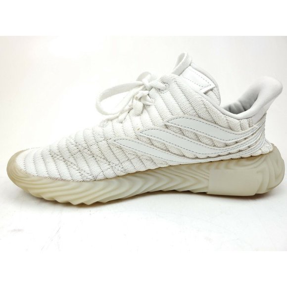 Adidas Sz 6.5 Sobakov Lace-Up Athletic Casual Sneaker Shoes B42007 Mens White main image 9